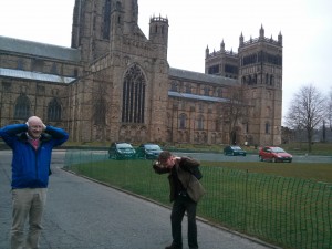 The bells of Durham Cathedral clearly impacted upon David Wilson and David Robertson (April 2013)