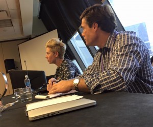 Leslie Dorrough Smith and Greg Johnson. Photo thanks to NAASR.